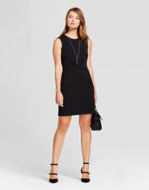 photo Bi-Stretch Twill Dress by A New Day, color Black - Image 1