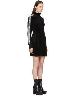 photo Black Limited Edition Velour Track Dress by Opening Ceremony - Image 2