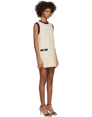 photo Off-White Tweed Dress by Gucci - Image 2