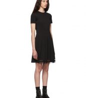 photo Black Pleated Dress by RED Valentino - Image 2