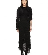 photo Black Mesh Rashel Long Dress by Comme des Garcons - Image 1