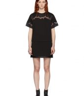 photo Black Lace Insert T-Shirt Dress by 3.1 Phillip Lim - Image 1