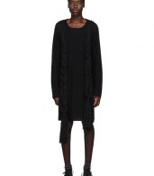 photo Black Worsted Yarn Braid Dress by Comme des Garcons Homme Plus - Image 1