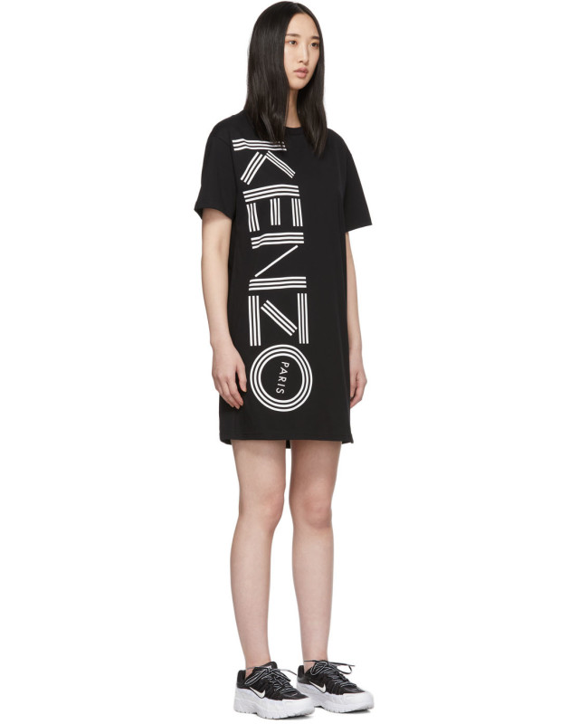 kenzo t shirt dress womens