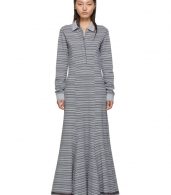 photo Grey Stripe Polo Dress by Y/Project - Image 1