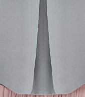 photo All-Matching Drop-Waist Midi Dress by OASAP, color Grey Blush - Image 5