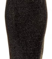 photo Black Shiner Sleeveless Mock Neck Bodycon Dress by OASAP, color Black - Image 4