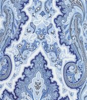 photo Blue White Porcelain Print V-Neck Shift Dress by OASAP, color Blue White - Image 7
