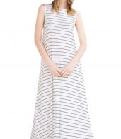 photo Casual Summer Sleeveless Striped Pullover Maxi Dress by OASAP - Image 1