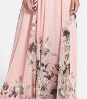 photo Charming Floral Printed Sleeveless Maxi Dress by OASAP, color Pink - Image 4