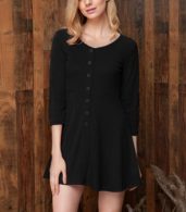 photo Chic Button Down Trapeze Dress by OASAP - Image 7