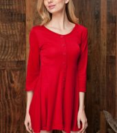 photo Chic Button Down Trapeze Dress by OASAP - Image 10