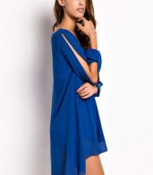 photo Chiffon Relaxed Mini Loose Fit Dress by OASAP - Image 12