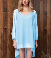 photo Chiffon Relaxed Mini Loose Fit Dress by OASAP - Image 16