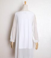 photo Chiffon Relaxed Mini Loose Fit Dress by OASAP - Image 3