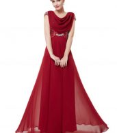 photo Cowl Neck Maxi Ball Gown Prom Evening Dress by OASAP - Image 11