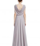 photo Cowl Neck Maxi Ball Gown Prom Evening Dress by OASAP - Image 3