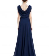 photo Cowl Neck Maxi Ball Gown Prom Evening Dress by OASAP - Image 6