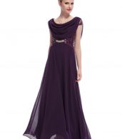 photo Cowl Neck Maxi Ball Gown Prom Evening Dress by OASAP - Image 7