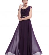 photo Cowl Neck Maxi Ball Gown Prom Evening Dress by OASAP - Image 8