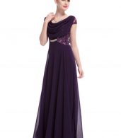 photo Cowl Neck Maxi Ball Gown Prom Evening Dress by OASAP - Image 9