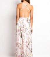 photo EleganT-Backless Floral Dress by OASAP, color Multi - Image 2
