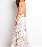 photo EleganT-Backless Floral Dress by OASAP, color Multi - Image 1