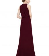 photo Elegant Rhinestone Cut-out Front Side Slit Dress by OASAP - Image 3