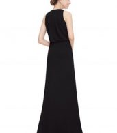 photo Elegant Rhinestone Cut-out Front Side Slit Dress by OASAP - Image 6