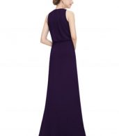 photo Elegant Rhinestone Cut-out Front Side Slit Dress by OASAP - Image 9