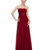photo Elegant Strapless Maxi Prom Evening Party Dress by OASAP - Image 13