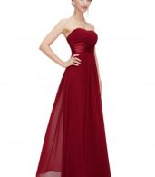 photo Elegant Strapless Maxi Prom Evening Party Dress by OASAP - Image 14