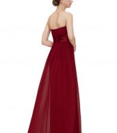 photo Elegant Strapless Maxi Prom Evening Party Dress by OASAP - Image 15