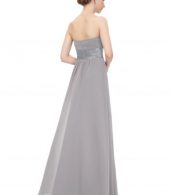 photo Elegant Strapless Maxi Prom Evening Party Dress by OASAP - Image 6