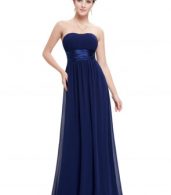 photo Elegant Strapless Maxi Prom Evening Party Dress by OASAP - Image 7
