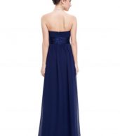 photo Elegant Strapless Maxi Prom Evening Party Dress by OASAP - Image 8