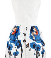 photo Fashion Butterfly Print A-line Dress by OASAP, color Multi - Image 2