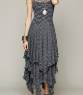 photo Fashion Crochet Lace Asymmetrical Dress by OASAP - Image 1