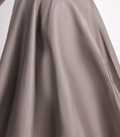 photo Fashion Cut-out Front Paneled Skate Dress by OASAP, color Grey - Image 7