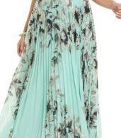 photo Fashion Floral Printed Pleated Maxi Dress by OASAP - Image 6