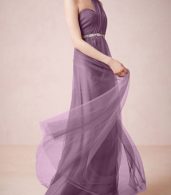 photo Fashion Solid Multi-Way Wedding Evening Gown Mesh Dress by OASAP - Image 2
