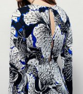 photo Fashion Spring Long Sleeve Floral Print Maxi Dress by OASAP - Image 4