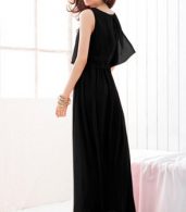 photo Female-chic Chiffon Long Dress by OASAP - Image 10