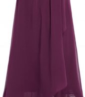photo Floral Lace Paneled Square Neck Cap Sleeve Dress by OASAP, color Purple - Image 4