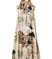 photo Floral Print Sleeveless Maxi Dress by OASAP, color Multi - Image 5