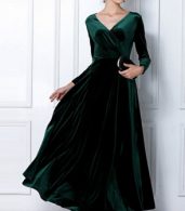 photo Gorgeous Pleuche Dress by OASAP - Image 3