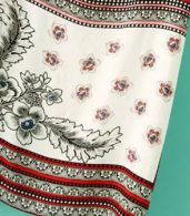 photo Handkerchief Pattern Sleeveless Shift Dress by OASAP, color Multi - Image 6
