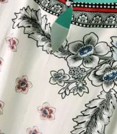 photo Handkerchief Pattern Sleeveless Shift Dress by OASAP, color Multi - Image 7