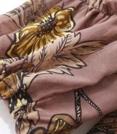 photo Long Sleeve Ruffle Floral Print Boho Mini Dress by OASAP - Image 14