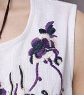 photo National Wind Embroidery Print Sleeveless Asymmetric Dress by OASAP - Image 6